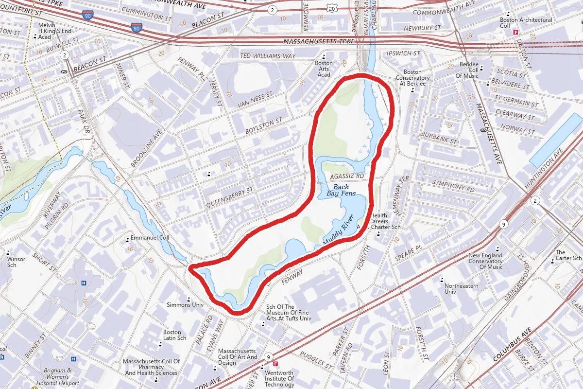 Lost Emerald Necklace Loop Trail