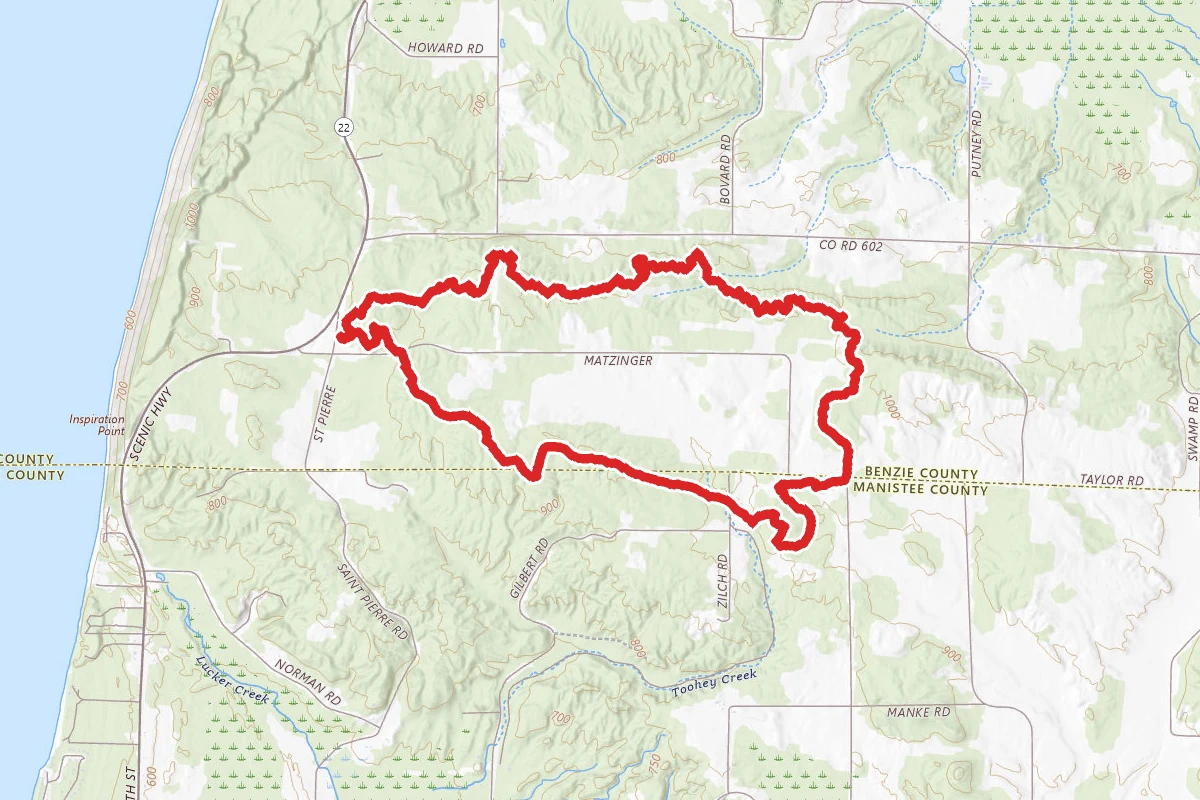 Dry Hills Trail Loop
