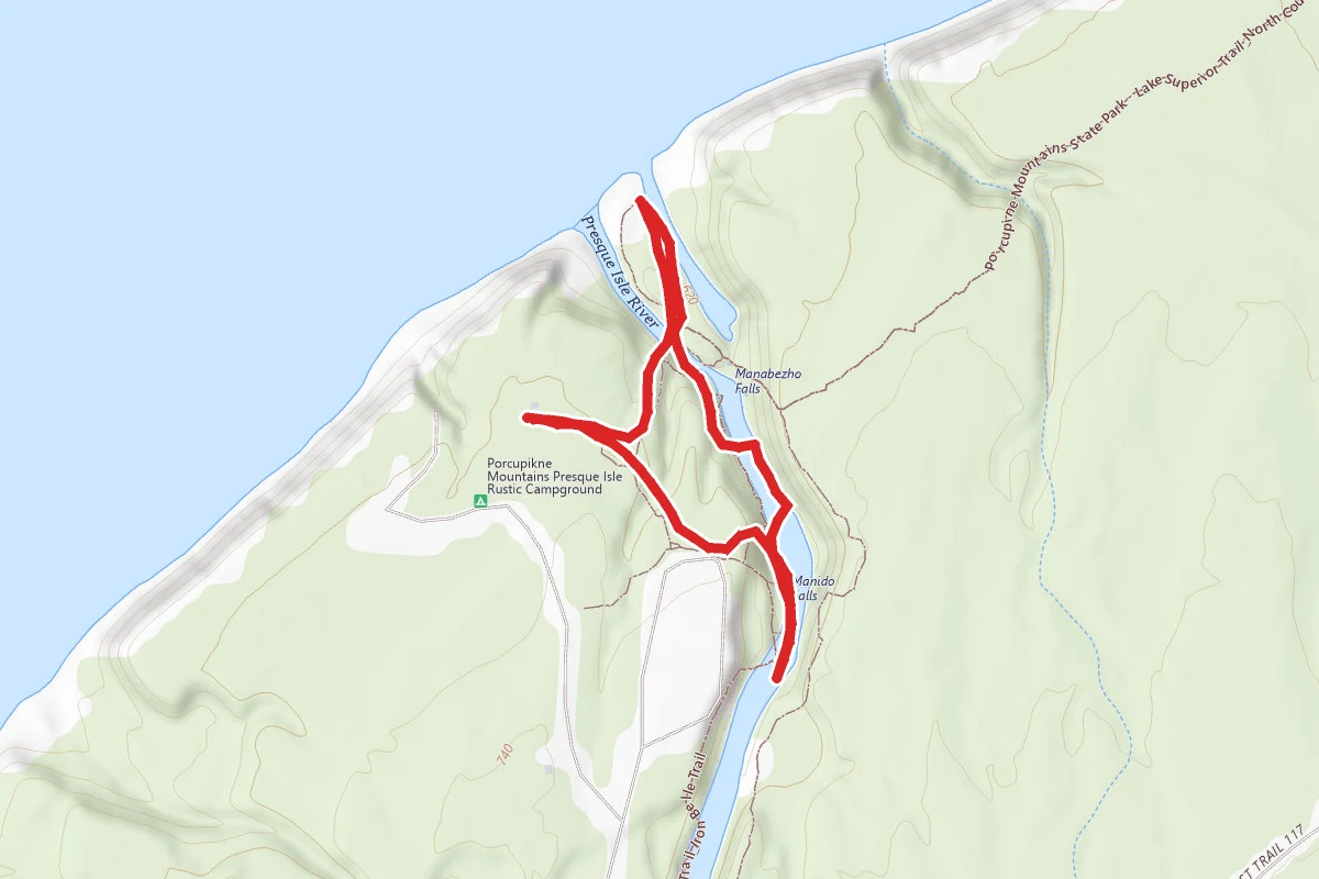 Presque Isle Falls Loop
