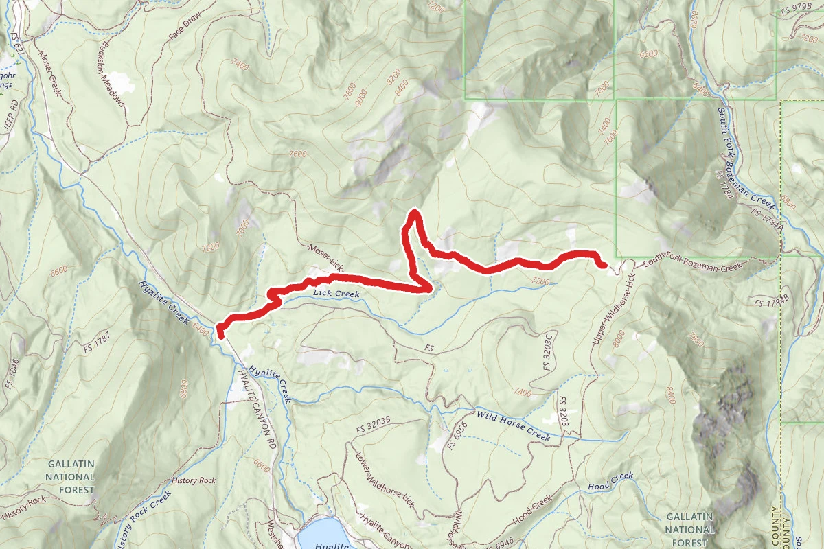 Lick Creek Hike