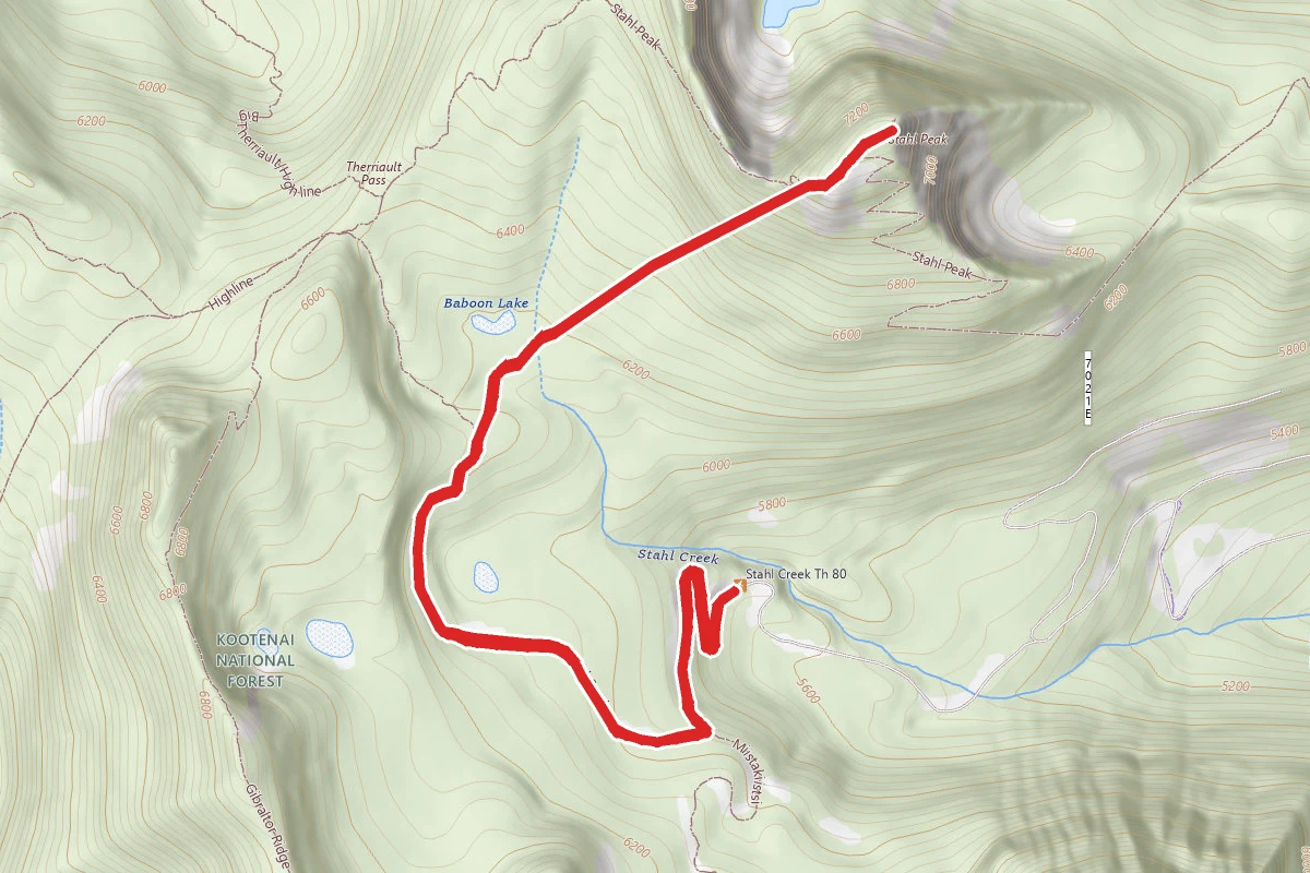 Stahl Peak Trail