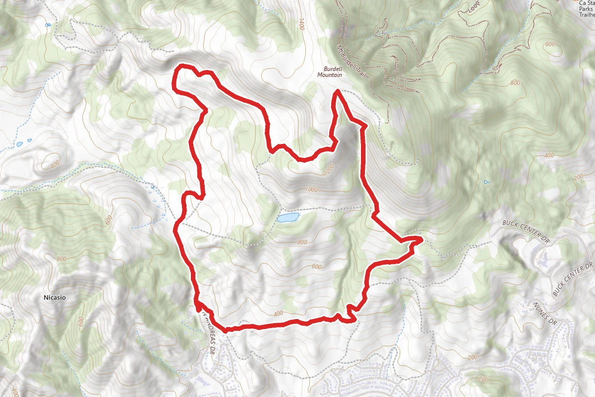 Deer Camp Fire Road, Old Quarry and Michako Loop