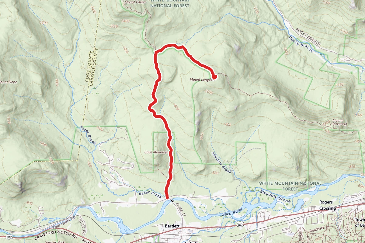 Mount Langdon via Langdon Trail