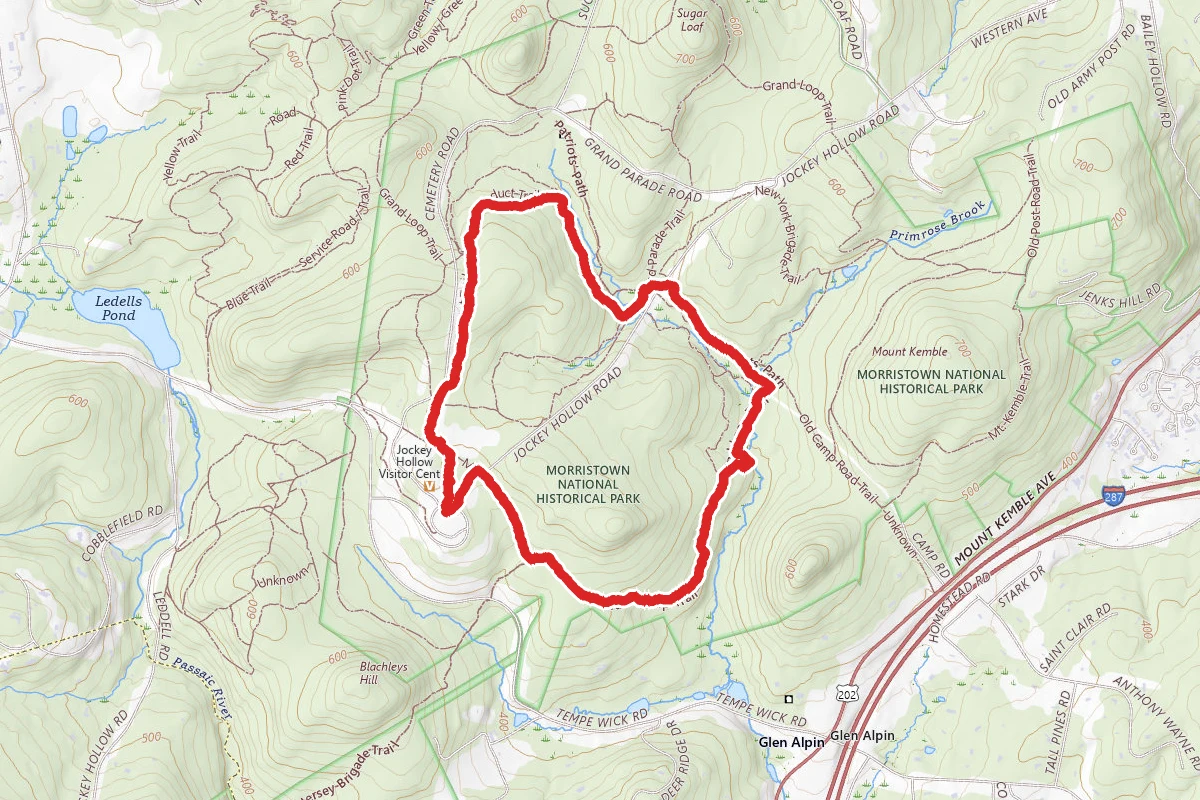 Morristown Park Loop