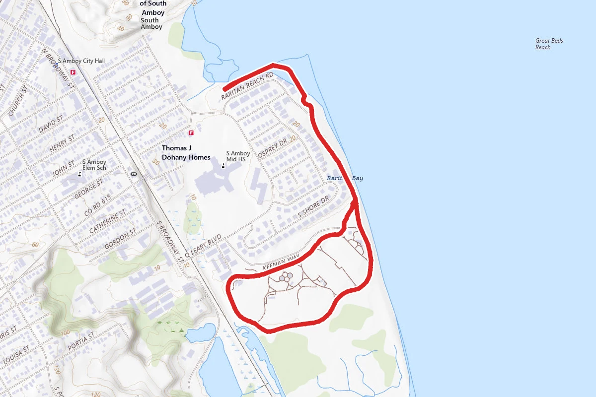 South Amboy Waterfront Loop