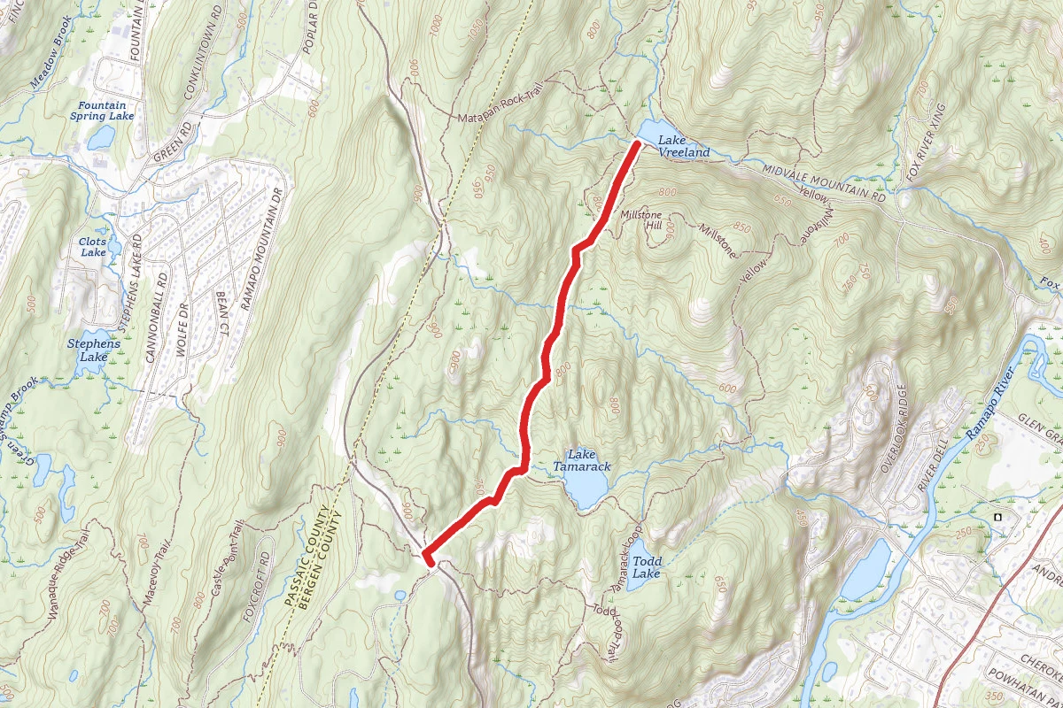 Lake Vreeland Trail