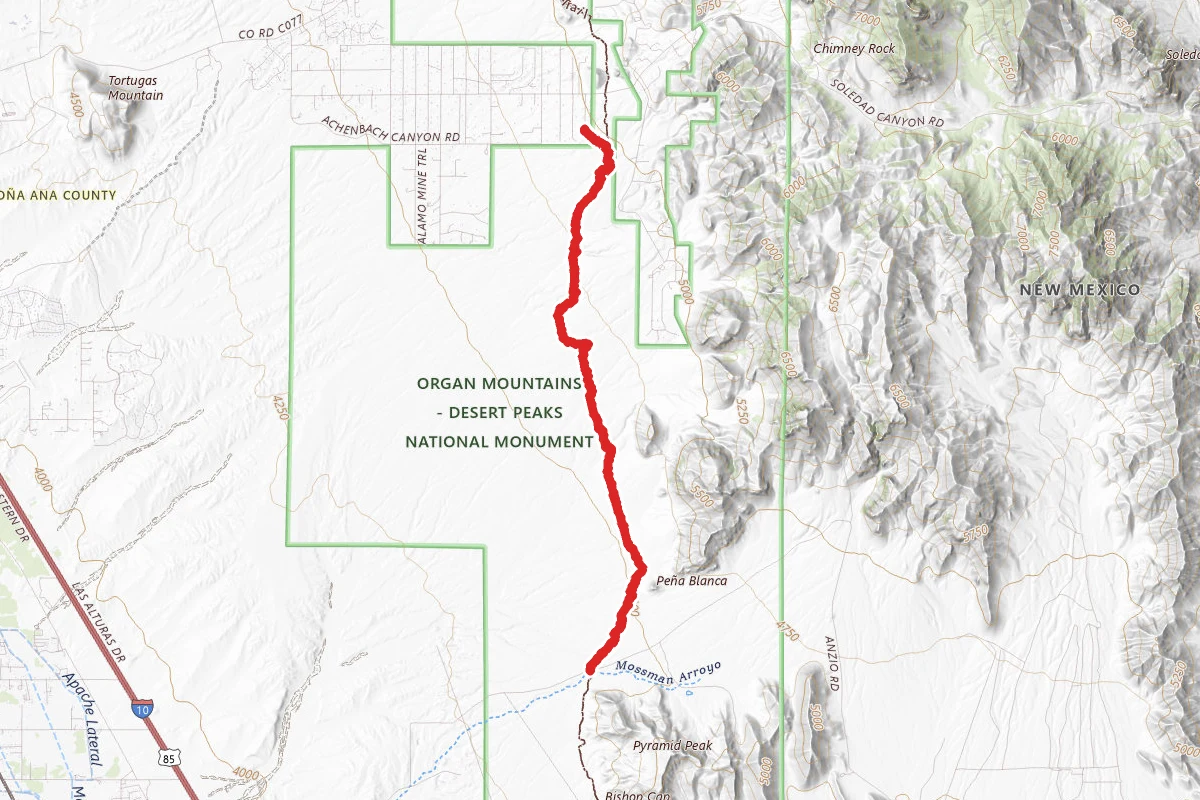 Sierra Vista Trail South