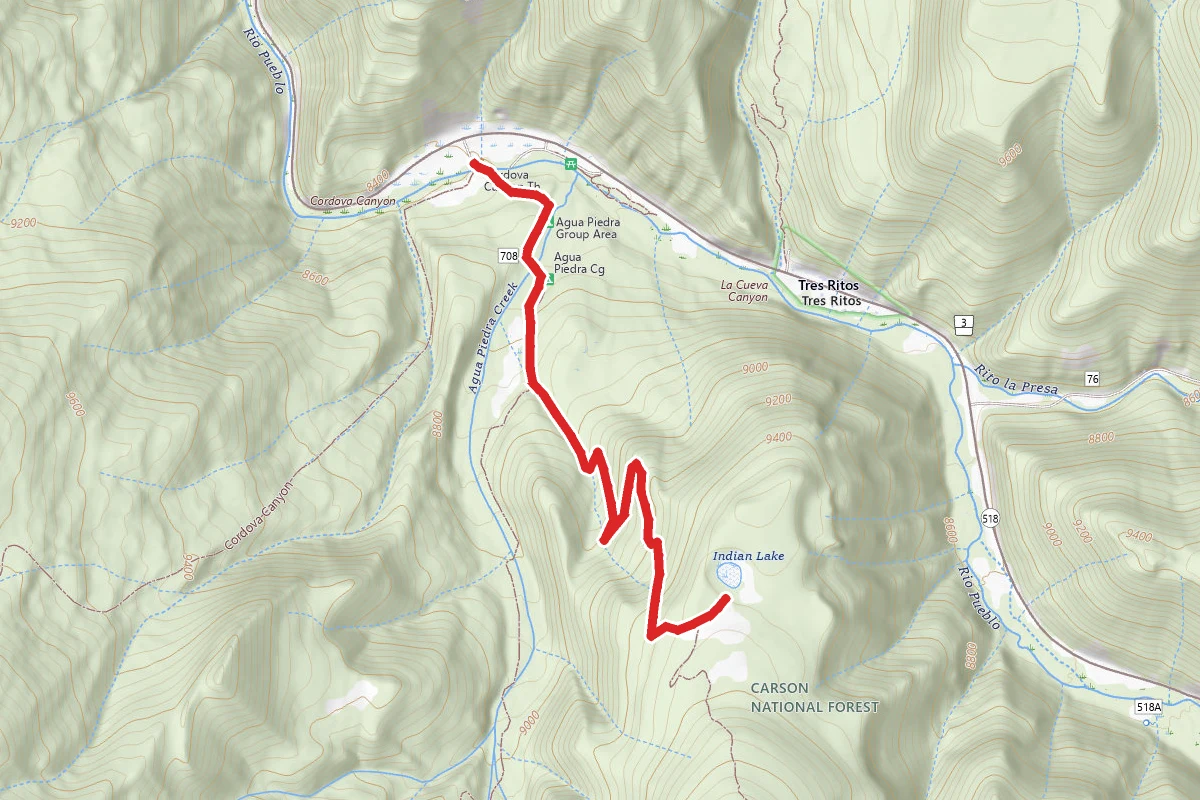 Indian Lake Trail #19C