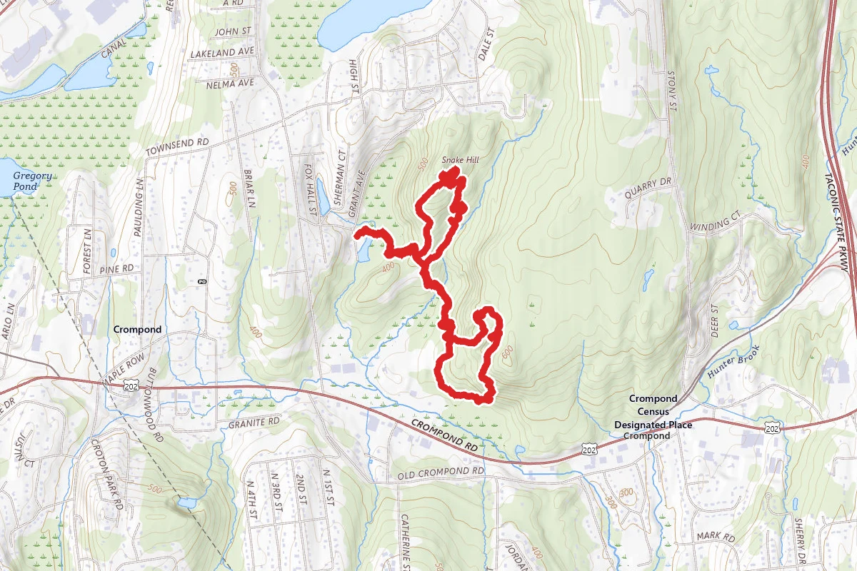 Snake Hill and Quarry Lookout