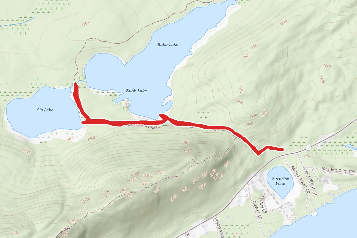 Bubb and Sis Lake Trail