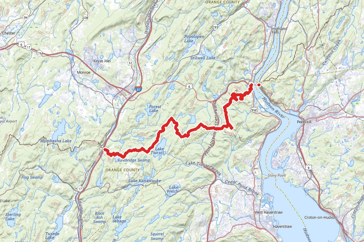 Elk Pen to Manitou