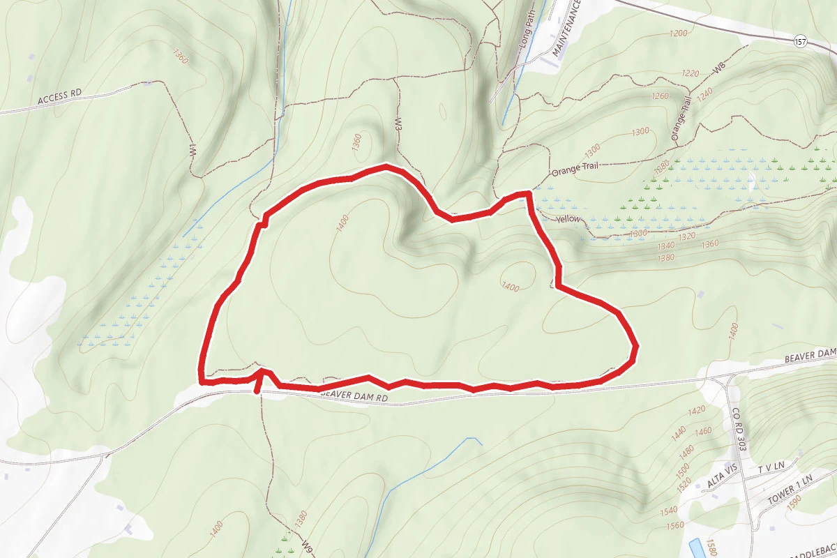 John Boyd Thacher Blue Loop Trail