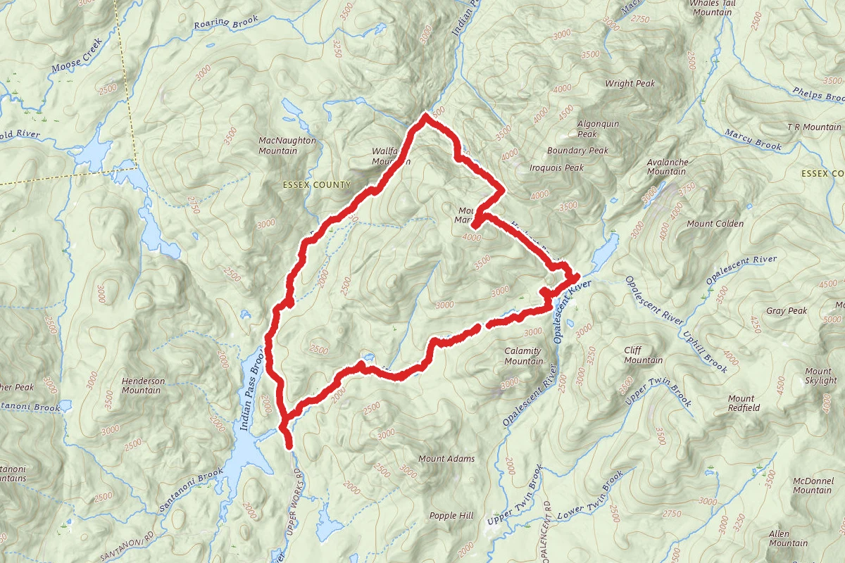 Mt Marshall Loop through Indian Pass