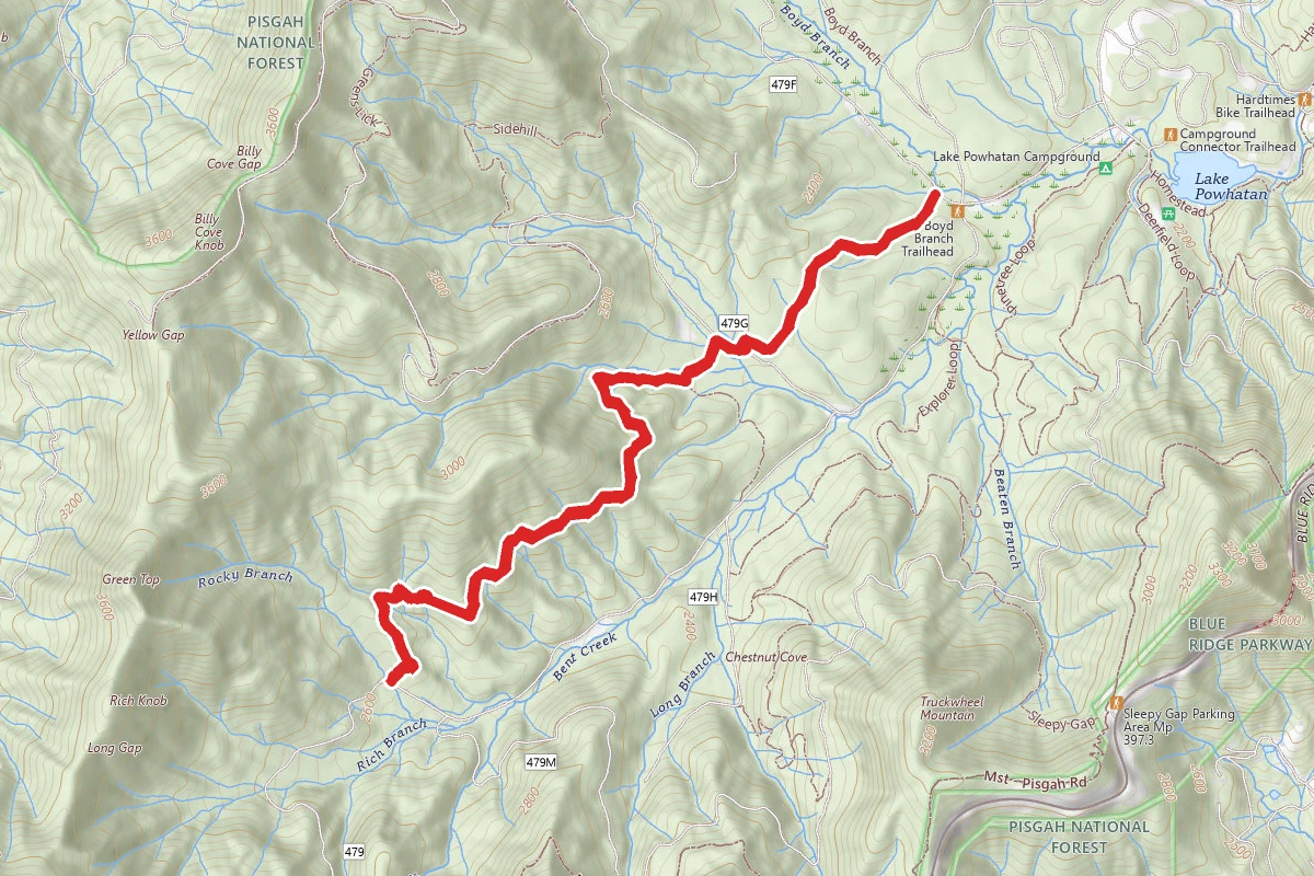 Lower Sidehill Trail