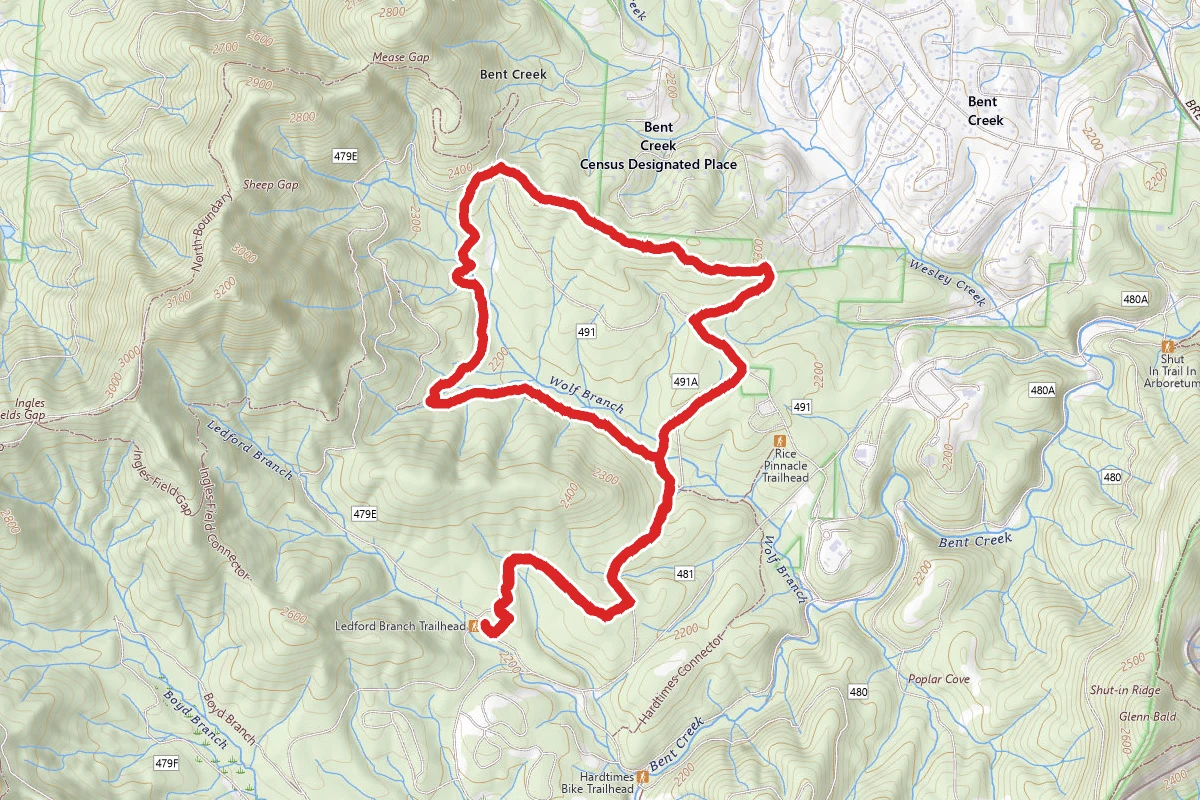 Deer Lake Lodge, Corvair and Wolf Branch Trail