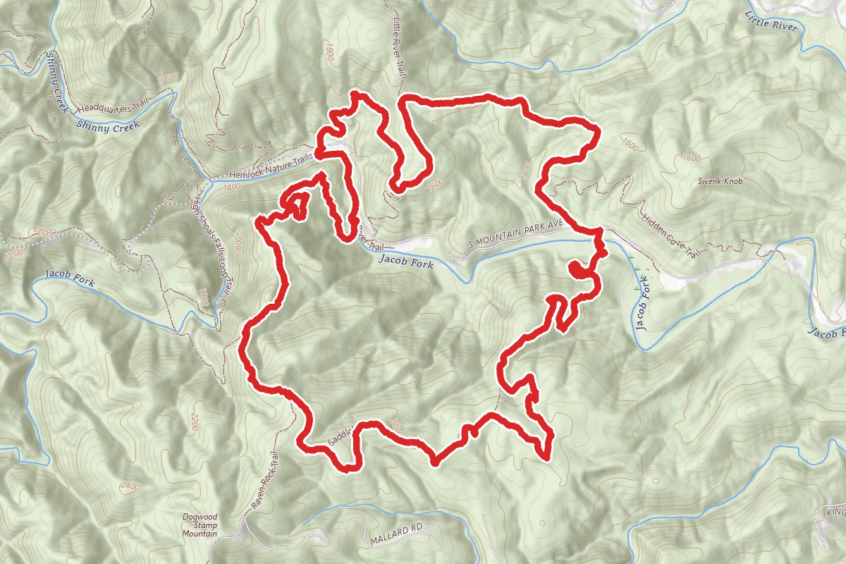 Raven Rock to Saddleback to Turkey Ridge Loop