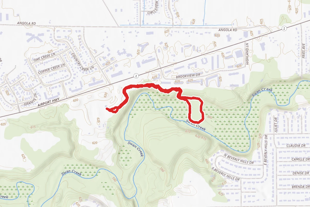 Swan Creek Blue Trail