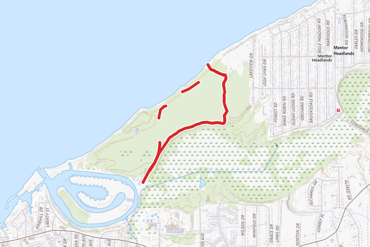 Lakefront and Marsh Rim Trail