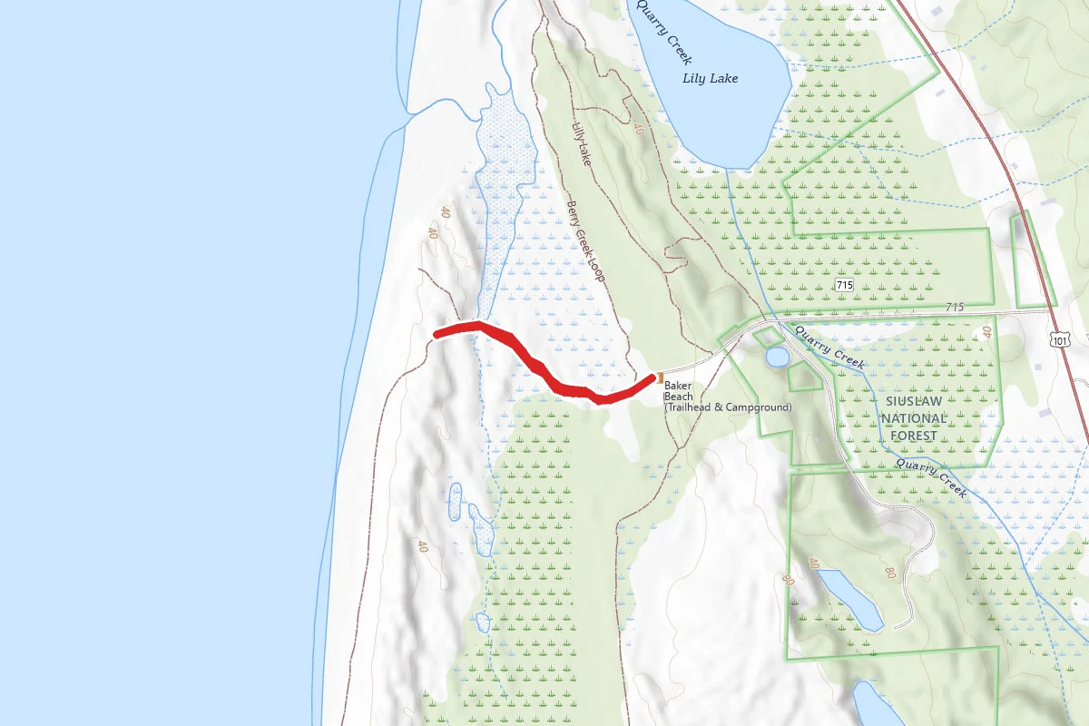 Baker Beach Trail