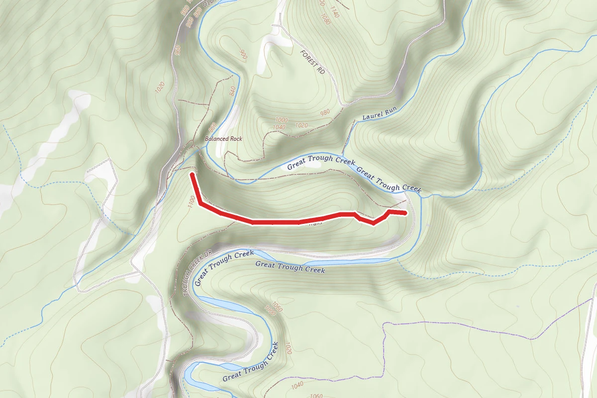 Copperas Rock Trail