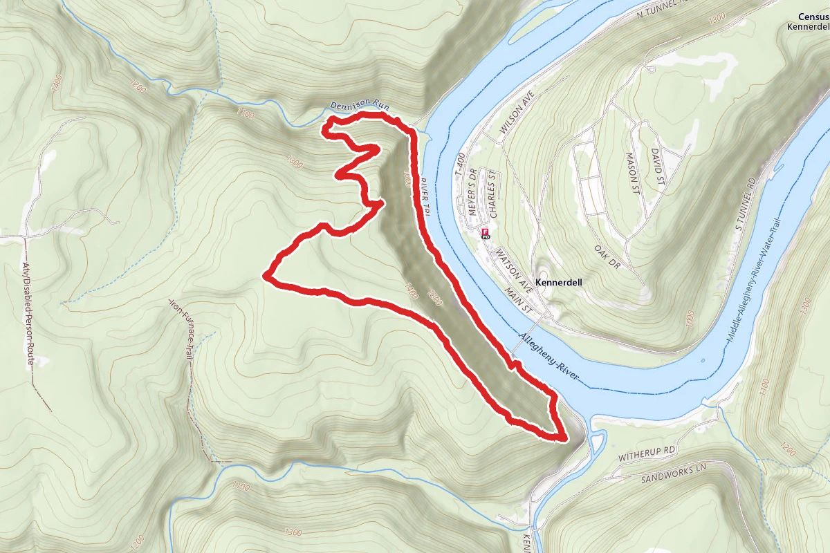 Overlook Trail to River Trail Loop