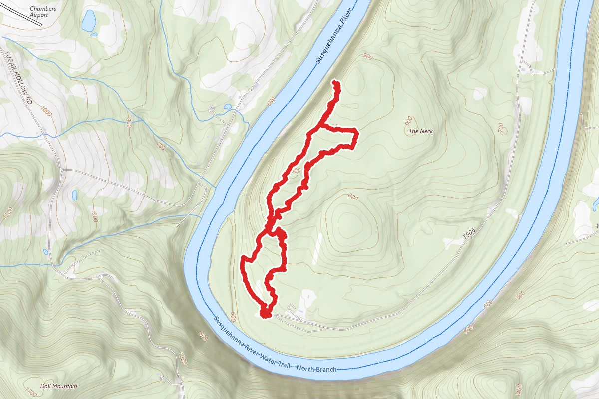 Hike to the Overlook at Endless Mountain Nature Center