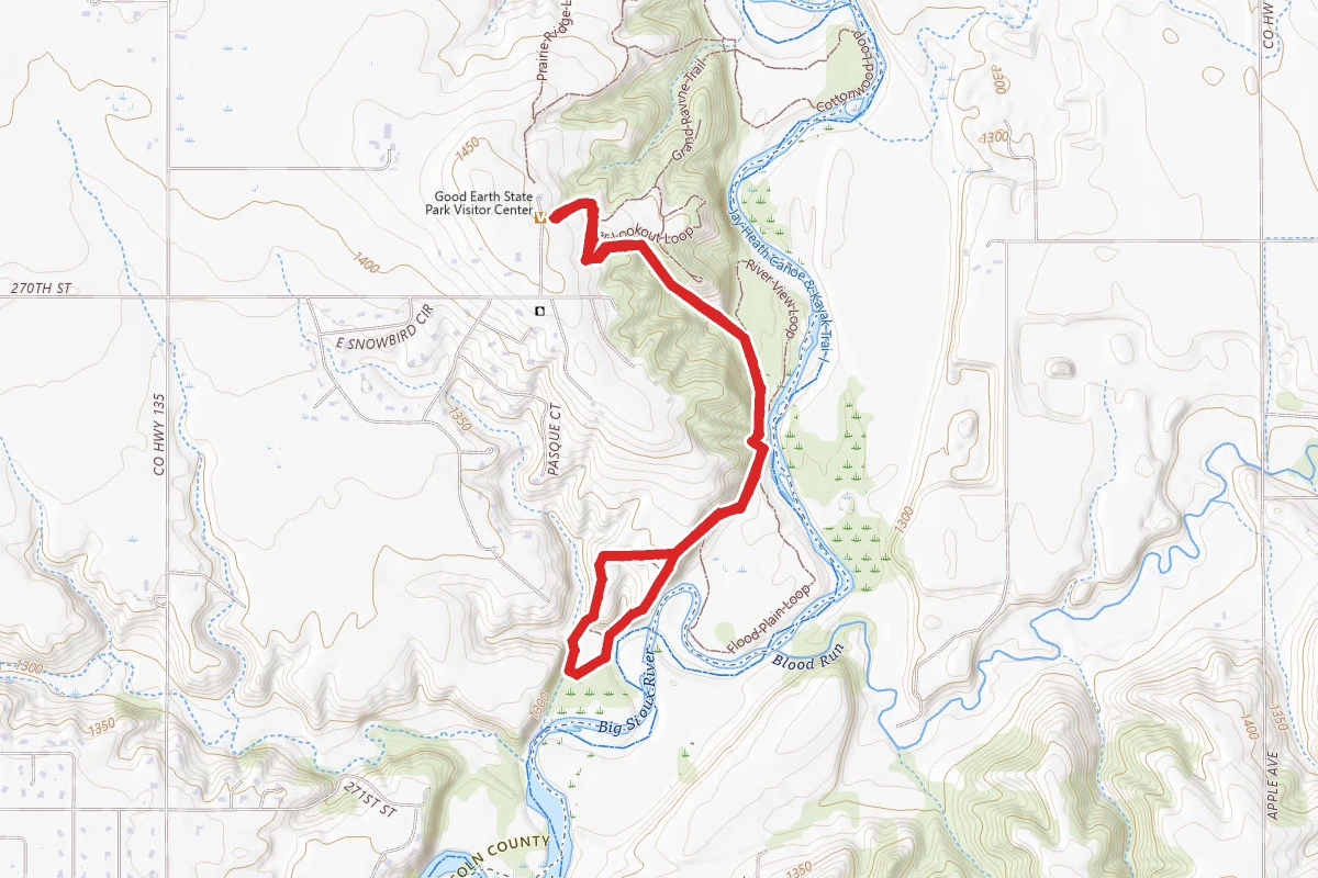 River Trail to Prairie View