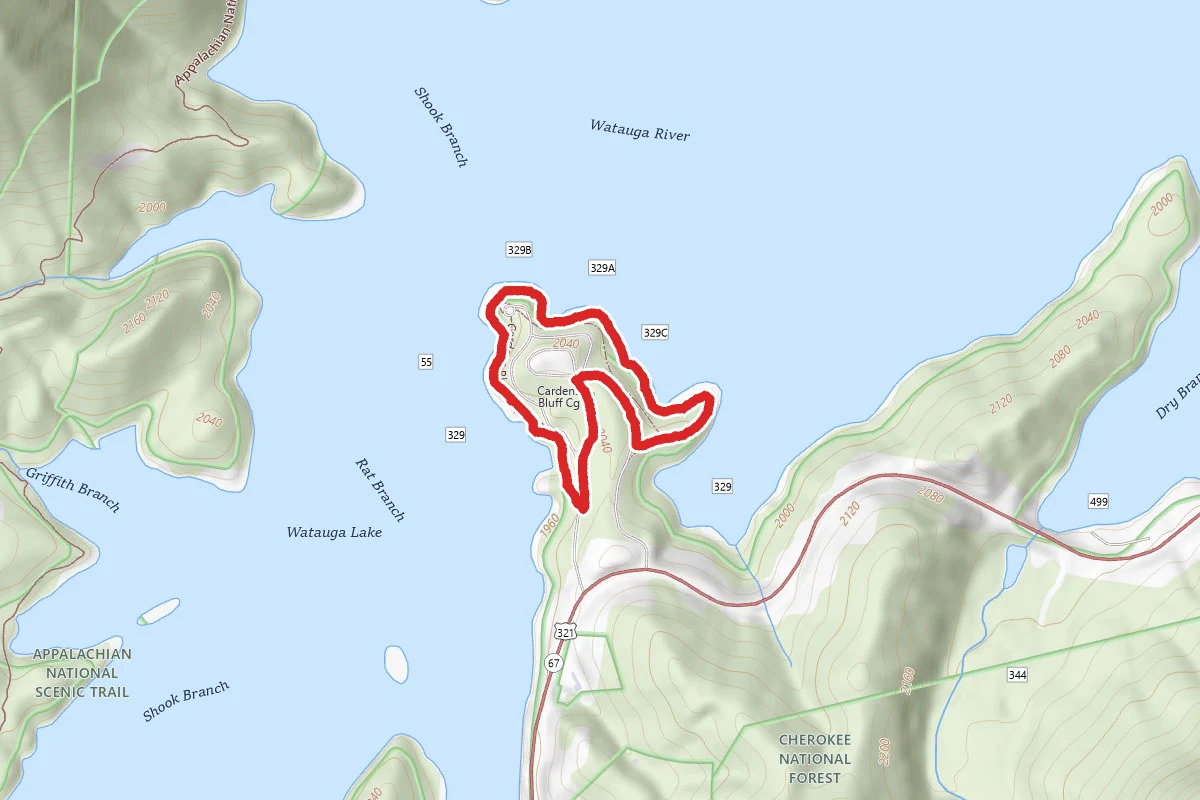 Cardens Bluff Trail