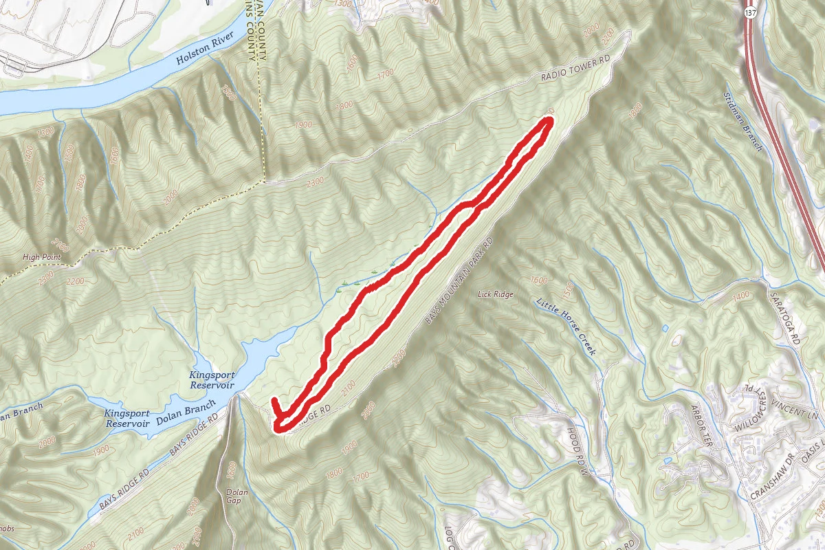Azalea Trail and Chestnut Trail Loop
