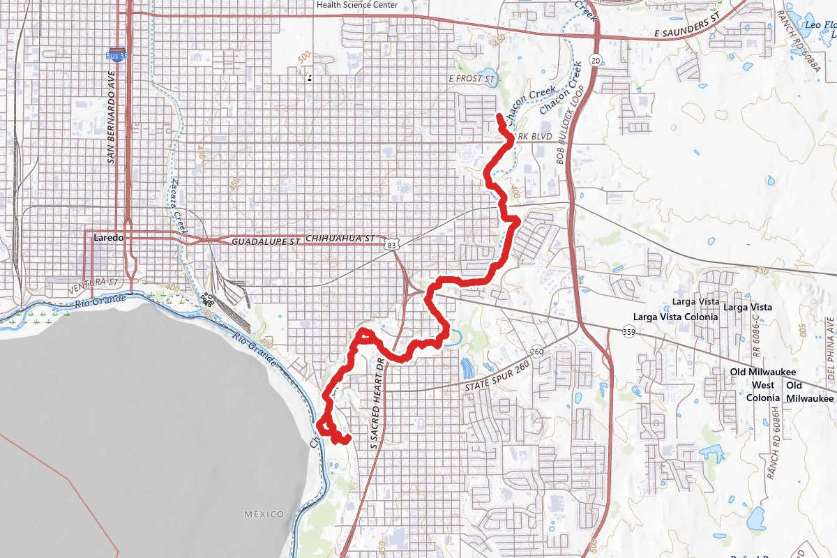 Chacon Creek Hike and Bike Trail