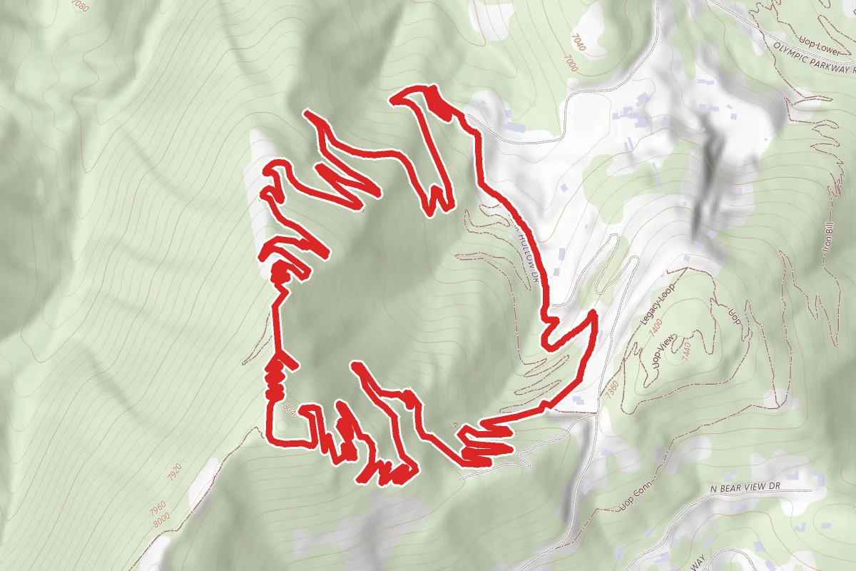 Yeti's and Moose Puddle Loop
