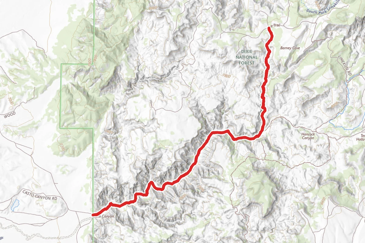 Casto Canyon Trail