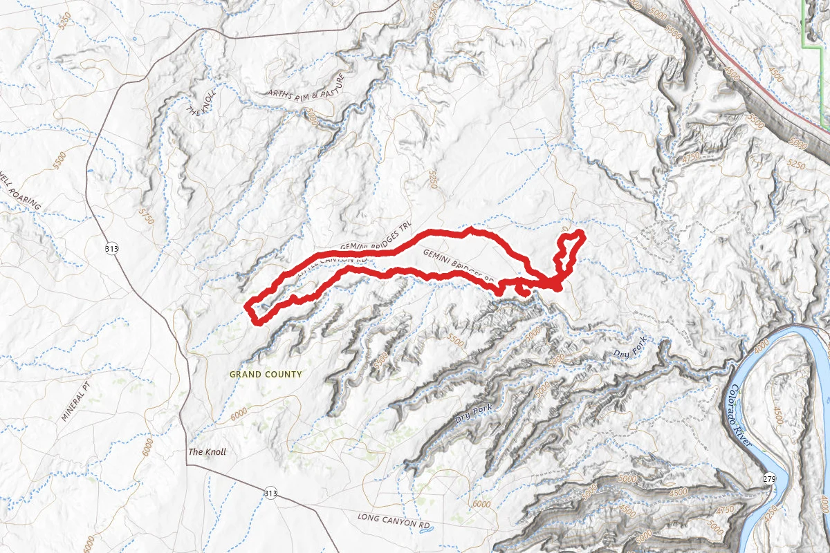 Bull Run, Getaway, and Gemini Bridges