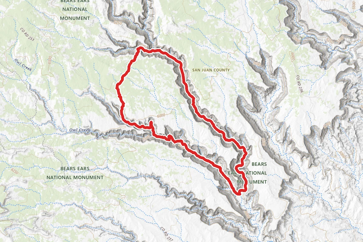 Owl Creek Fish Creek Loop Trail