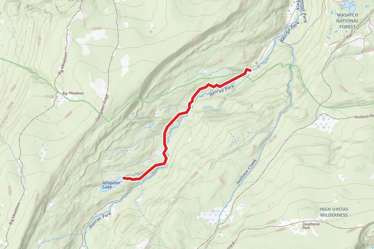 Alligator Lake Trail