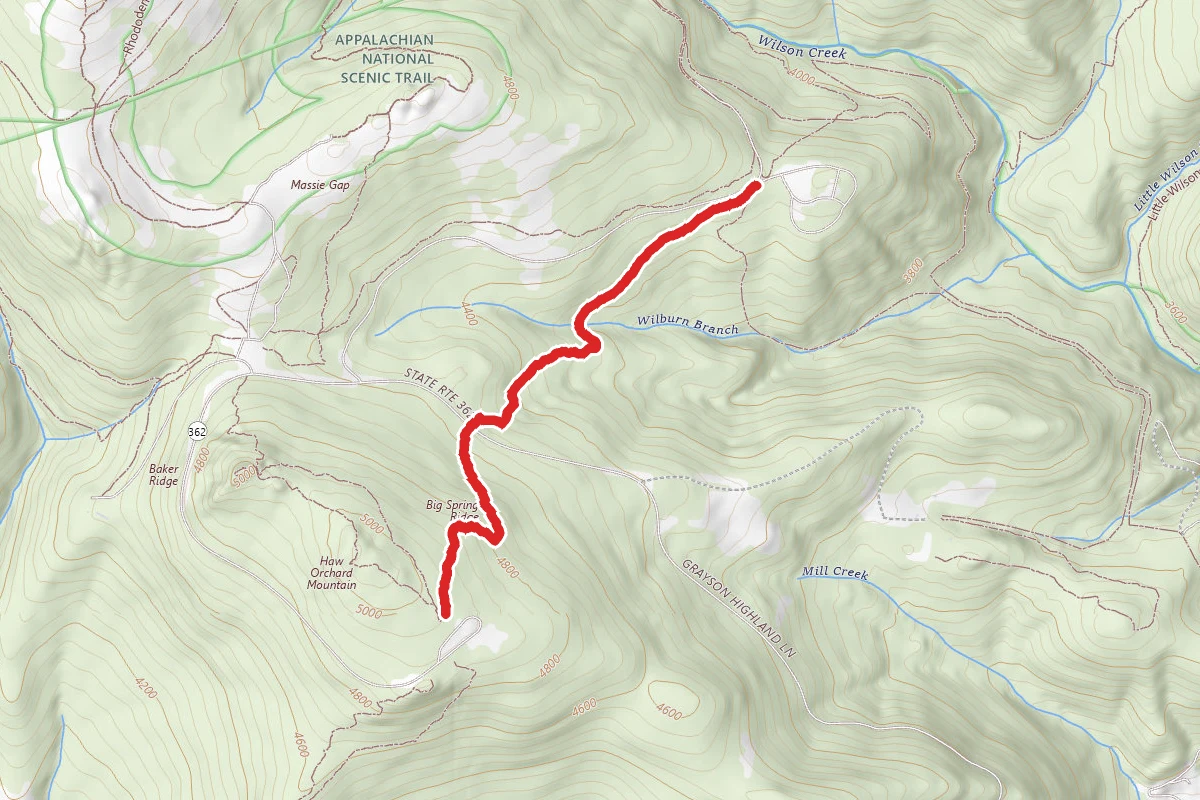 Stamper's Branch Trail