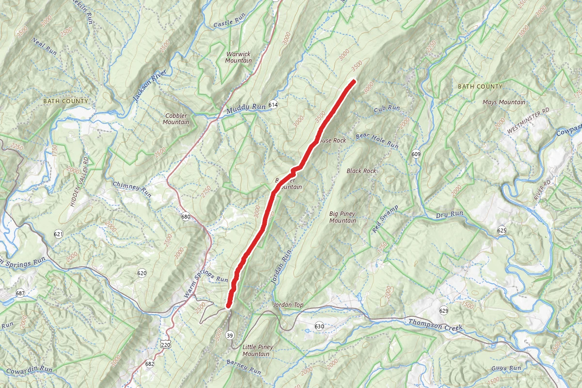 Warm Springs Mountain Trail