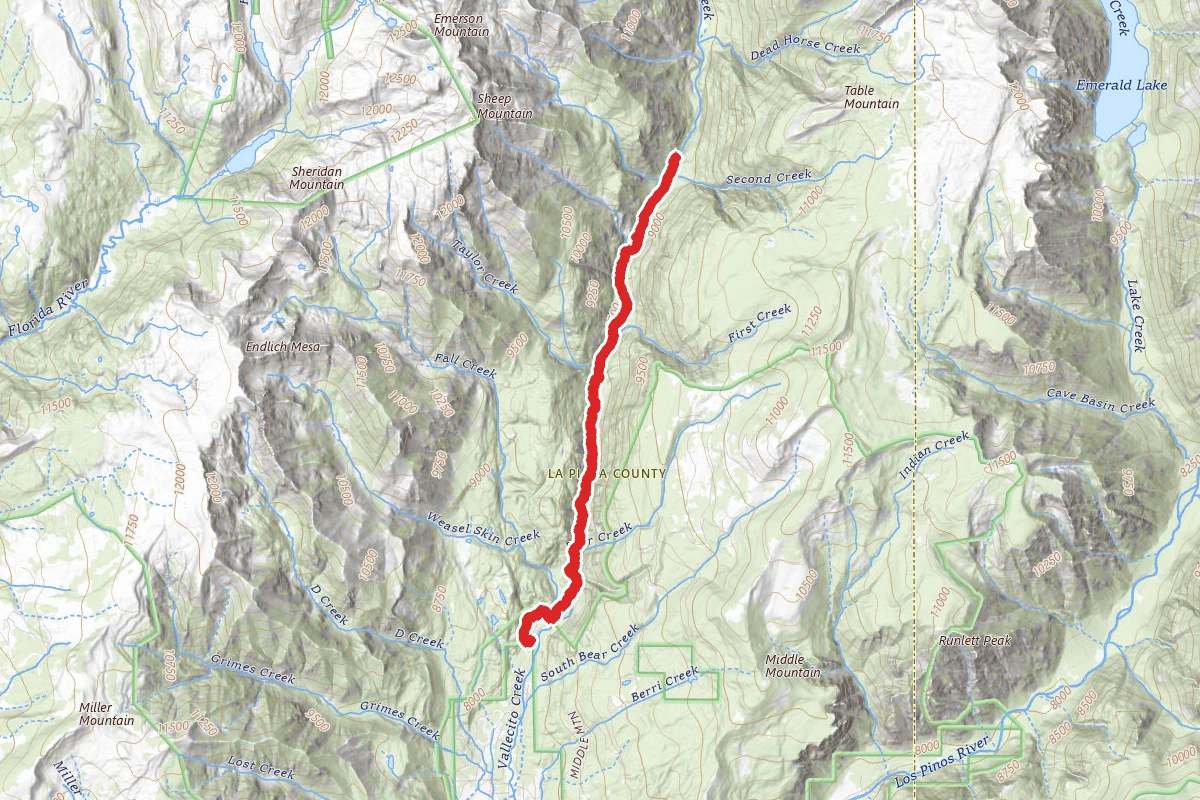 Vallecito Creek Trail