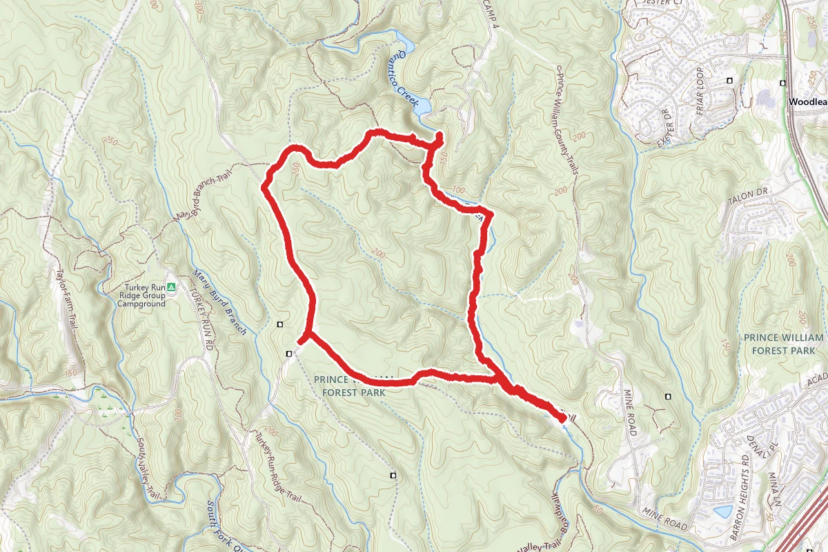 Pyrite Mine and North Valley Trail Loop