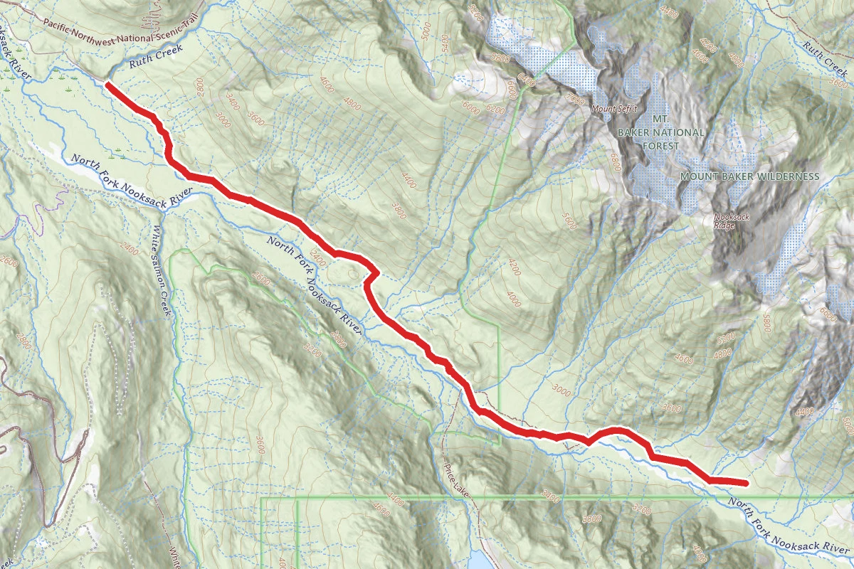 Nooksack Cirque Trail