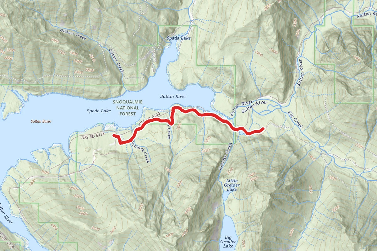 Sultan Basin Trails