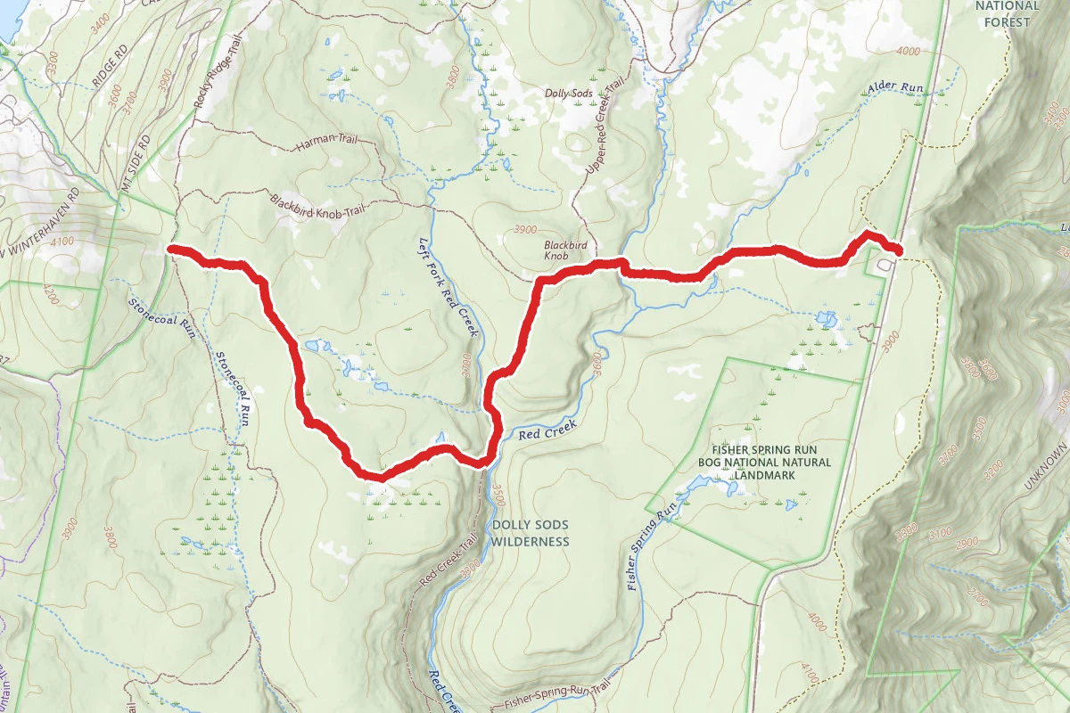 Breathed Mountain Trail