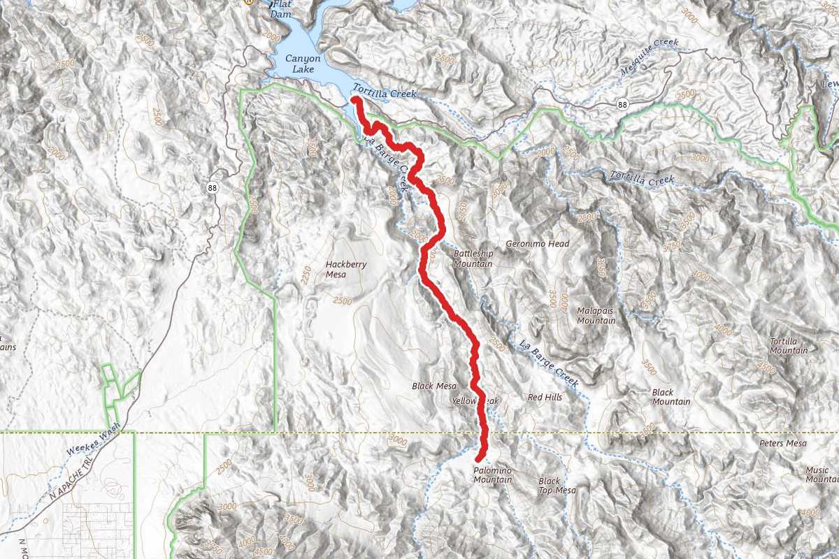 Boulder Canyon Trail
