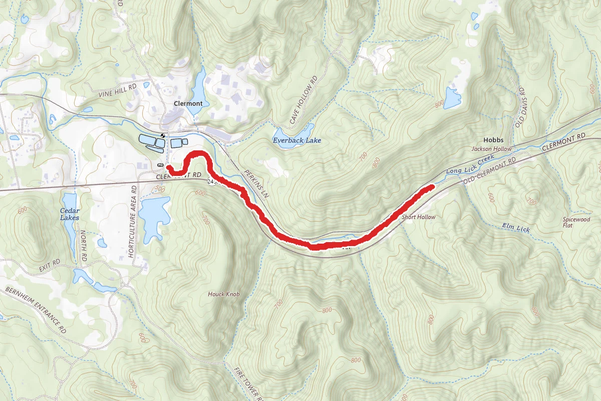 Bernheim Arboretum Hike and Bike Trail