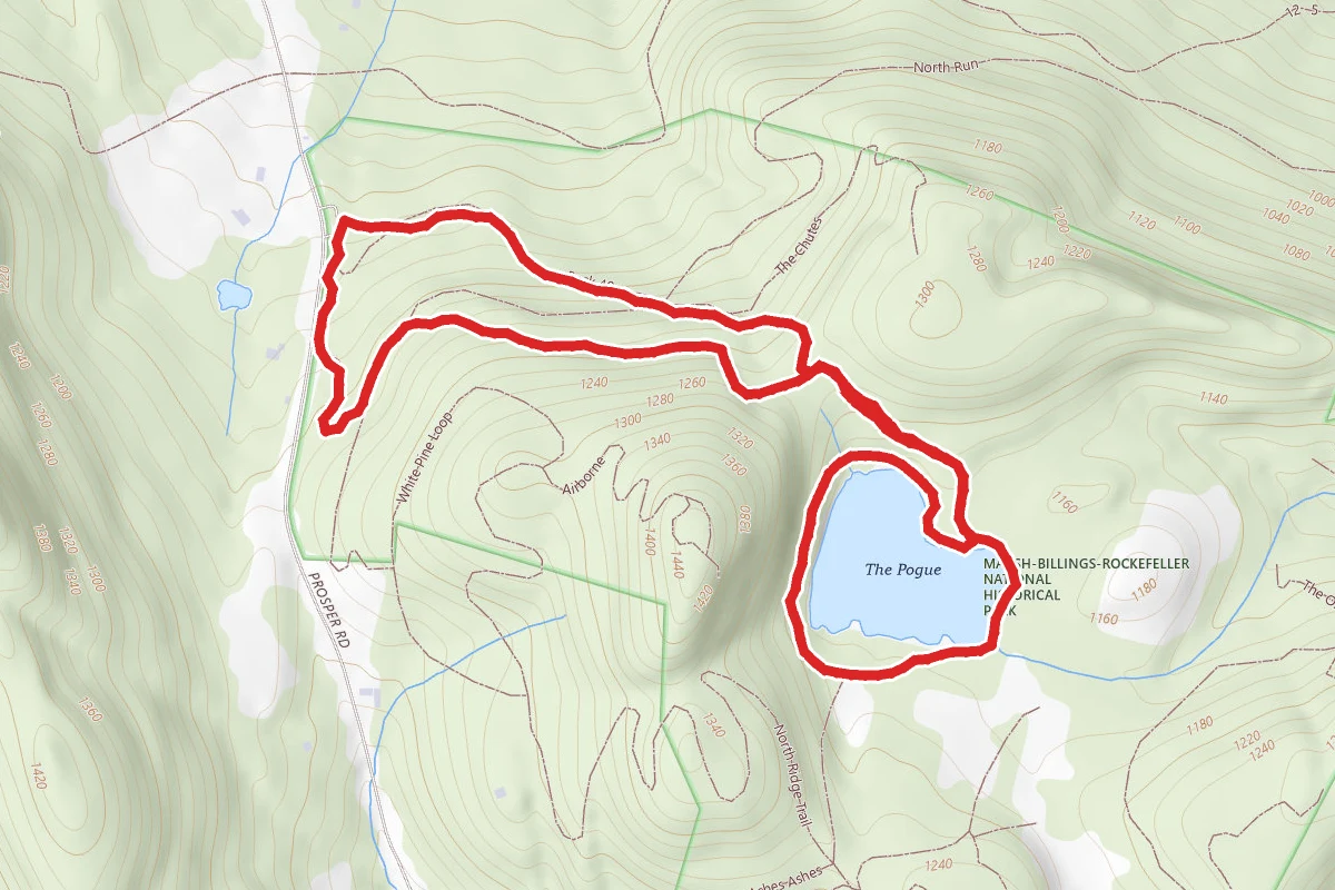 The Pogue Loop from Prosper Road