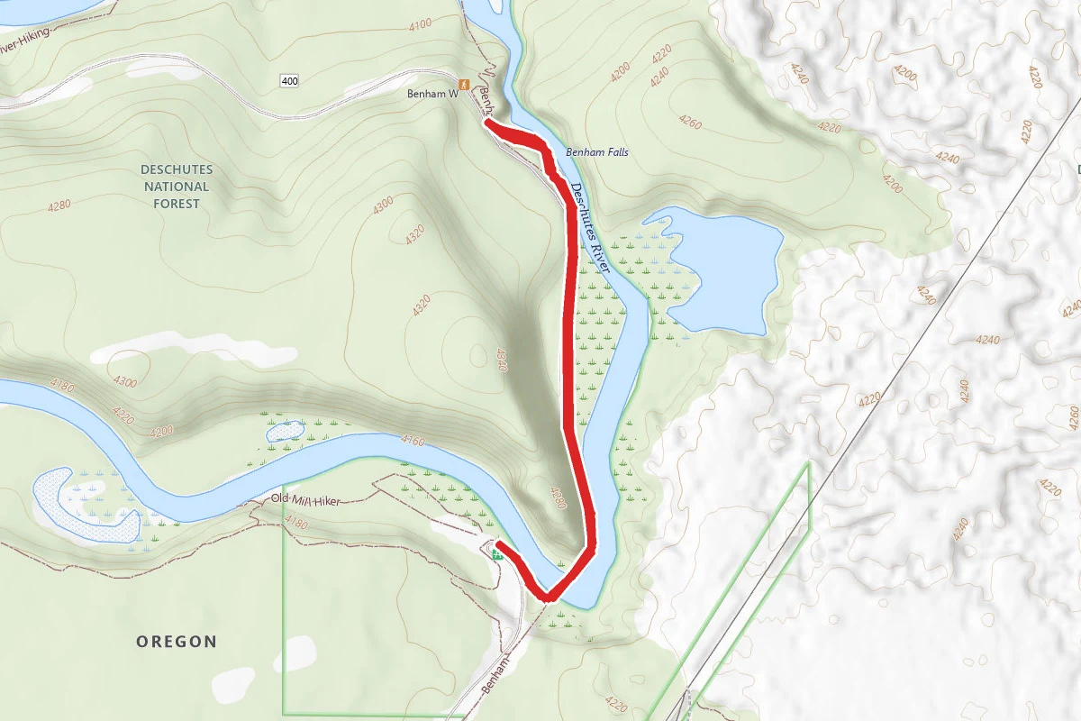 Benham Falls Trail