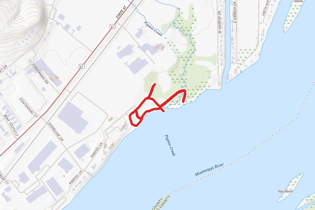 Pigeon Creek Park Trail