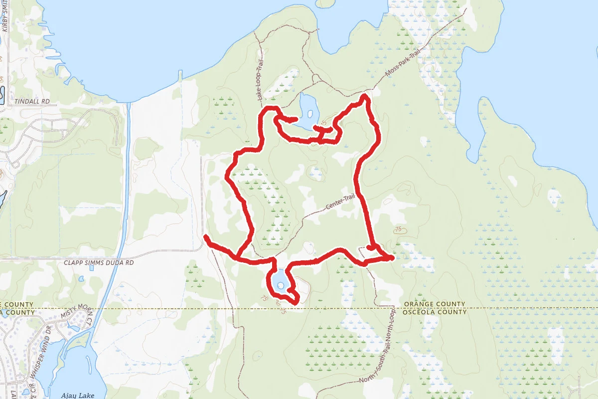 Three Lakes Loop