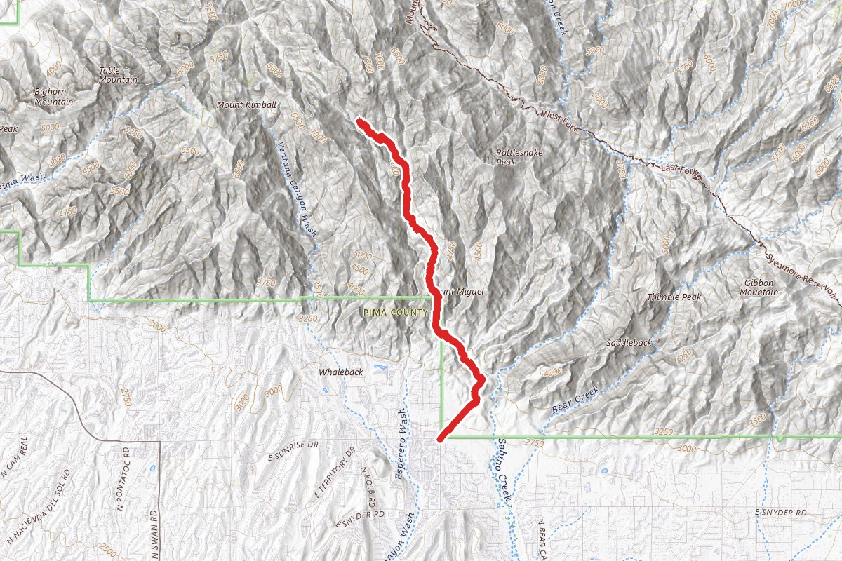 Esperero Canyon Trail