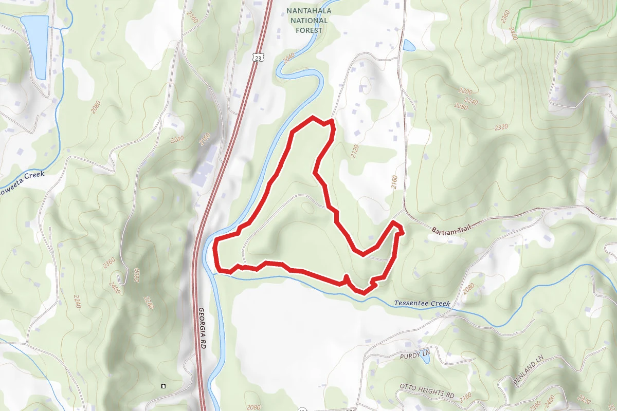 Tessentee Bottomland Preserve Loop Trail